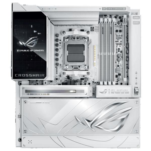 ASUS MB Sc AM5 ROG CROSSHAIR X870E GLACIAL,  AMD X870E,  2xDDR5,  WiFi,  2xUSB4,  E-ATX