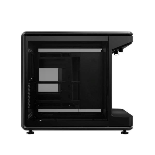 Cooler Master case MASTERFRAME 360 Stage LCD,  ATX,  Průhledná bočnice,  Černá0