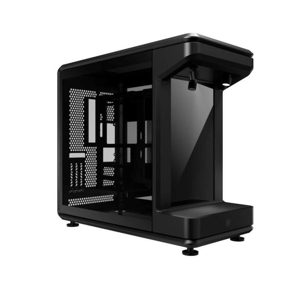 Cooler Master case MASTERFRAME 360 Stage LCD,  ATX,  Průhledná bočnice,  Černá2