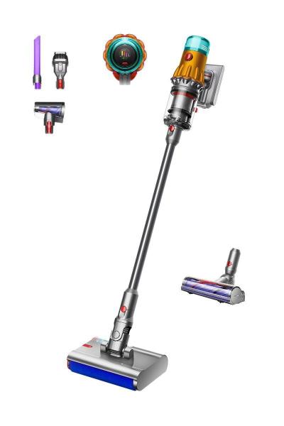 Dyson V12s Detect Slim Submarine akumulátorový vysavač,  tyčový,  mokré vytírání,  LCD displej,  HEPA filtrace