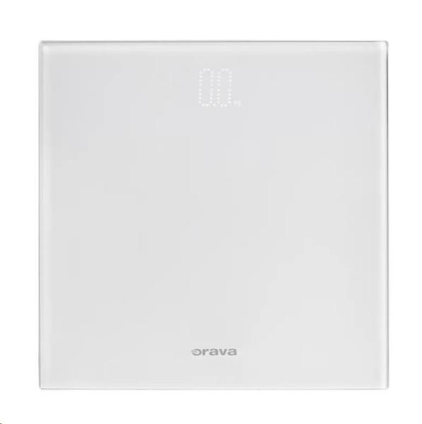 BAZAR - Orava osobní digitální váha,  do 180 kg,  LED displej,  automatické zapnutí dotykem chodidla - Poškozený obal (Komp1