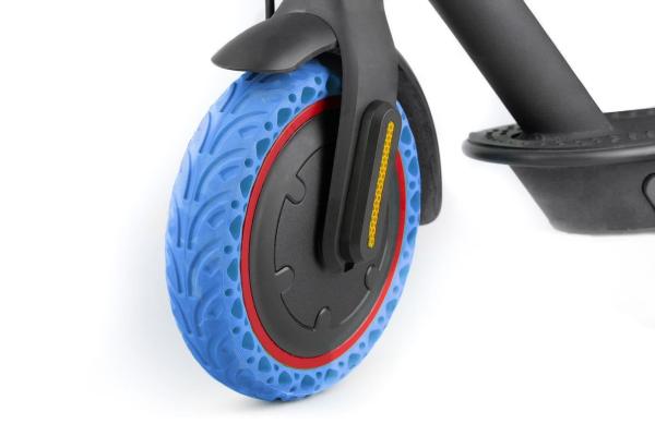 Bezdušová pneumatika pro Xiaomi Scooter modrá (Bulk)2