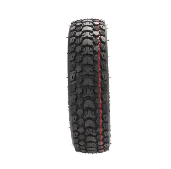 RhinoTech Bezdušová pneumatika s hlubokým vzorkem a ventilkem pro Scooter 8.5x2,  černá5