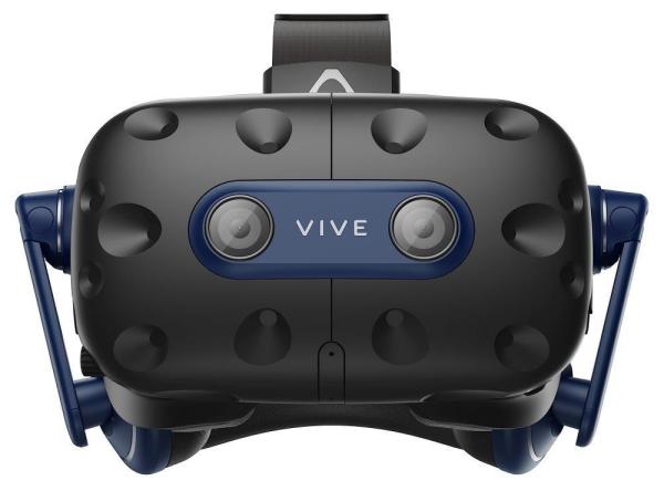 HTC Vive Pro 2 HMD brýle pro virtuální realitu,  2x 2448x2448px 5K rozlišení,  120Hz,  FOV 120°,  černá/ modrá1