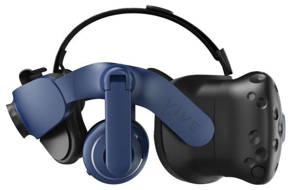 HTC Vive Pro 2 HMD brýle pro virtuální realitu,  2x 2448x2448px 5K rozlišení,  120Hz,  FOV 120°,  černá/ modrá2