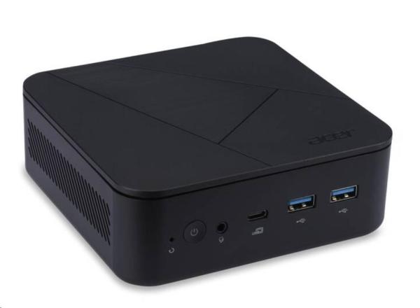 Acer NUC/ Veriton N1502G-13U5U BAREBONE/ Mini/ 5-120U/ Bez RAM/ Intel int/ bez OS/ 1R