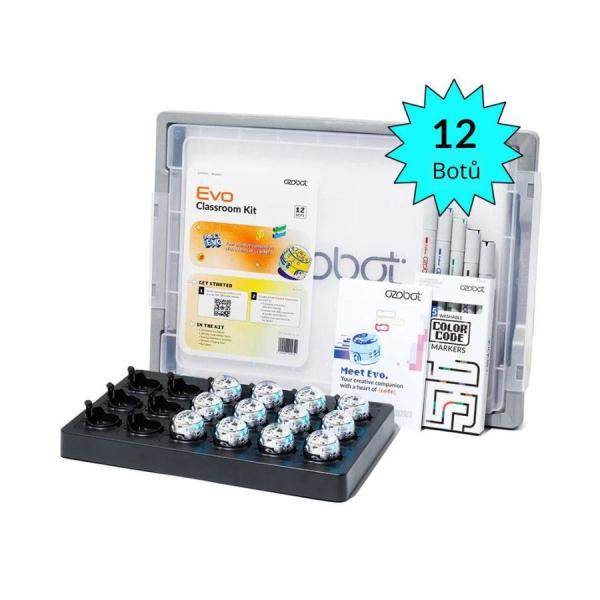 Ozobot Evo školní sada,  12 ks