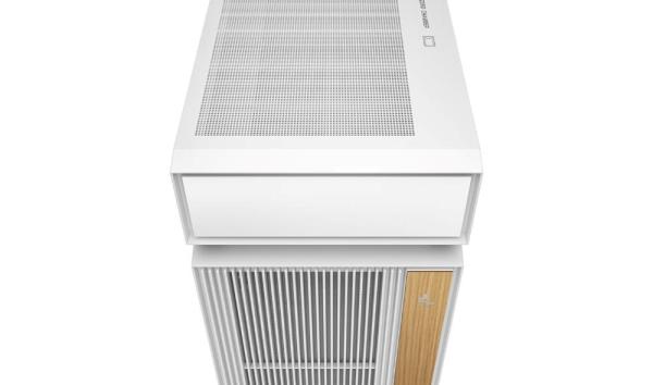 DEEPCOOL Case CL6600 WH,  ATX,  Průhledná bočnice,  vodní chlazení,  bílá2