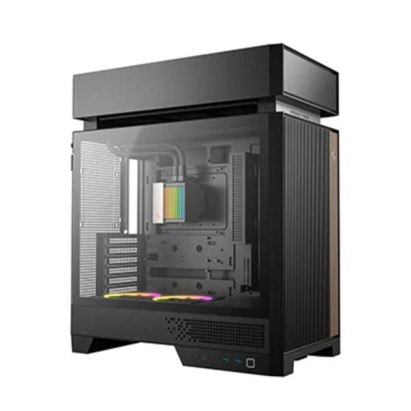DEEPCOOL Case CL6600,  ATX,  Průhledná bočnice,  vodní chlazení,  černá1