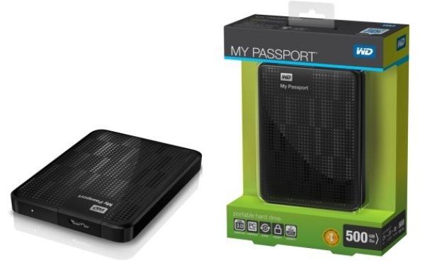 BAZAR - WD My Passport 500GB Ext. 2.5