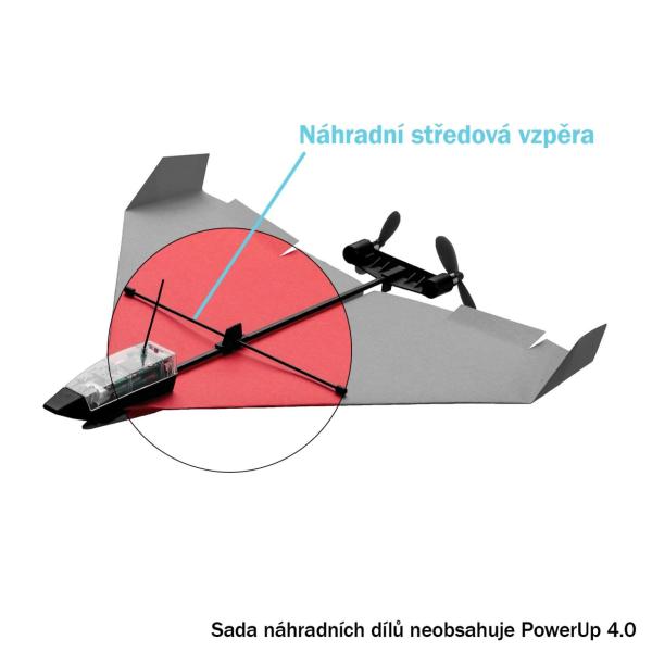 PowerUp Sada náhradních dílů Spare Parts pro letadlo 4.03