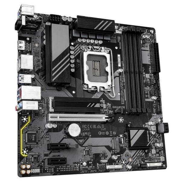 BAZAR - GIGABYTE MB Sc LGA1700 B760M DS3H WIFI6E GEN5,  Intel B760,  4xDDR5,  2xDP,  1xHDMI,  mATX - Po opravě (Komplet)2