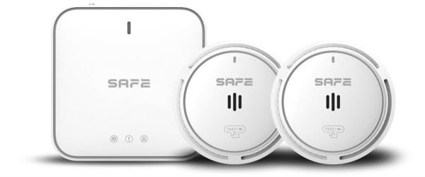 Safe S-FSC21-RF SET FIRE BASIC - 1x SAFE50HUB-WRF,  2x SAFE10Y30-RF