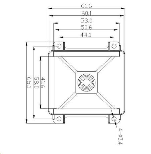 Virtuos CCD 2D čtečka Virtuos HM-761A,  modul,  USB1