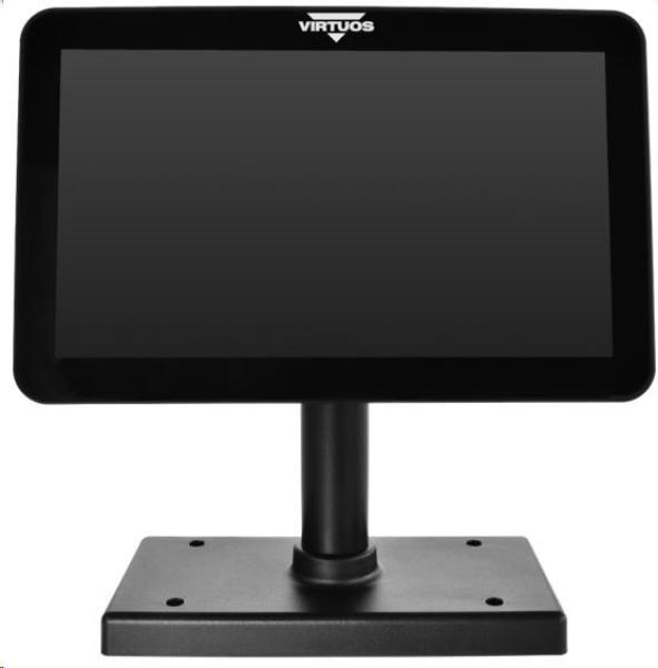 Virtuos 10, 1" LCD zákaznický display Virtuos SD1010R,  HDMI,  VGA,  500 nits,  černý1
