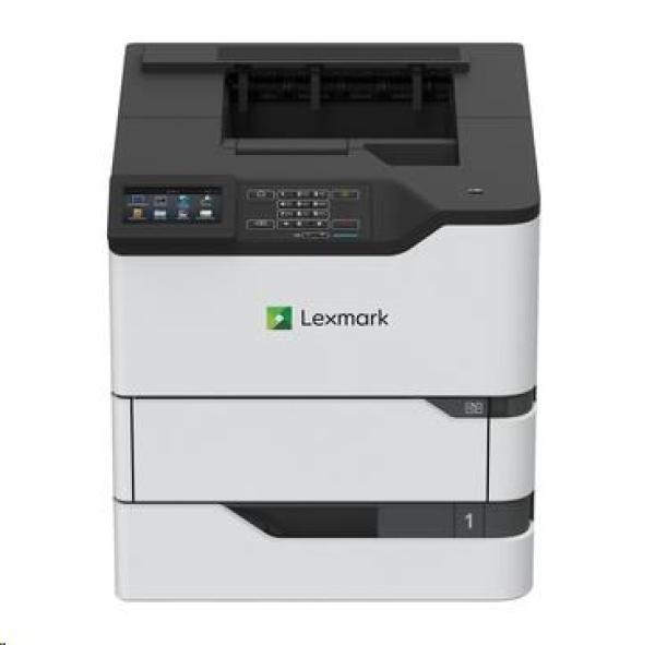 LEXMARK ČB tiskárna MS822de A4,  52ppm,  512MB,  duplex,  USB 2.0,  LAN