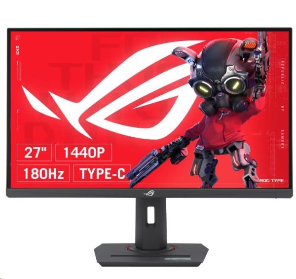 ASUS LCD ROG Strix XG27ACMS,  27" 2560x1440,  320Hz,  0.3ms,  350nits,  178/ 178,  DP,  HDMI,  USB,  Audio,  VESA,  Black5