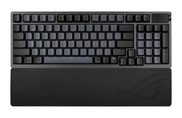 ASUS klávesnice ROG Azoth 96 HE,  Mechanická,  Bezdrátová,  BT,  RF 2.4GHz,  US,  černá3