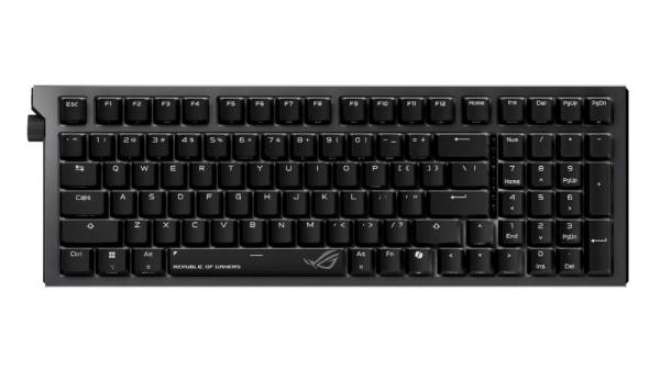 ASUS klávesnice ROG Strix Morph 96 WL,  Mechanická,  Bezdrátová,  US,  černá2
