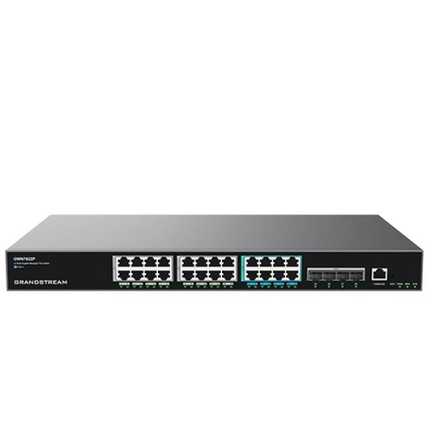 Grandstream GWN7822P managed network switch L3,  16xGbE,  8x 2, 5GbE