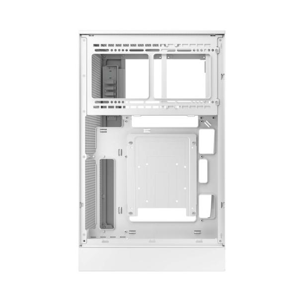 DEEPCOOL Case CH270 PLUS,  mATX,  Průhledná bočnice,  bílá5