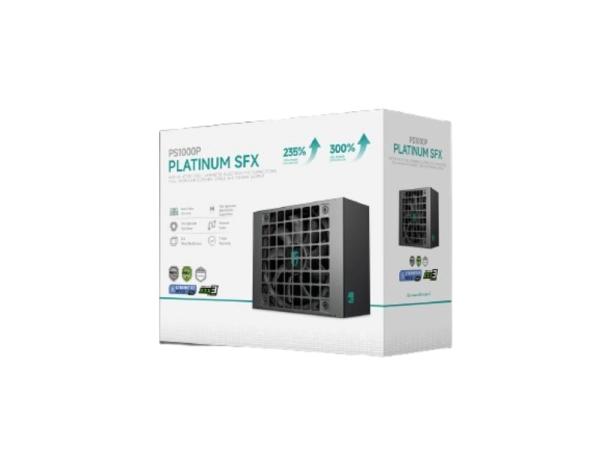 DEEPCOOL GAMERSTORM zdroj 1000W PS1000P,  92mm,  Plně modulární,  Platinum Cybenetics,  ATX 3.1,  černá7