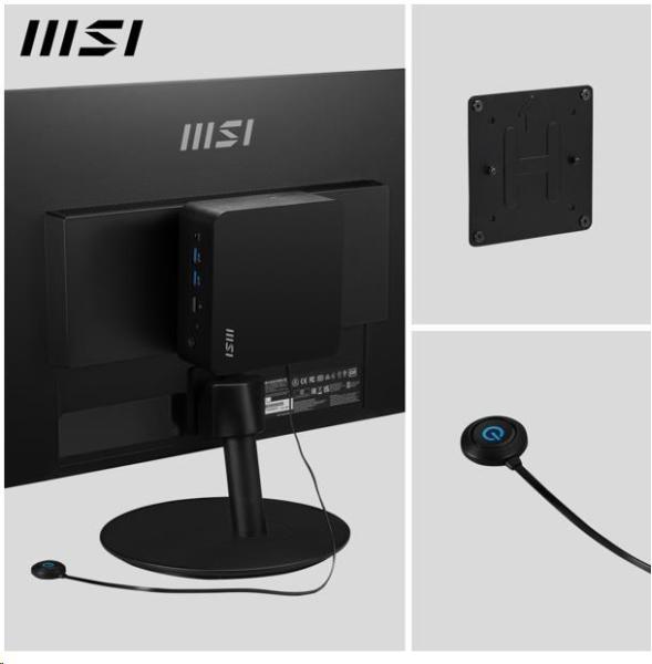 MSI PC Cubi NUC 1MG-244BEU,  Core 3 100U,  N/ A,  N/ A,  N/ A,  No OS,  Black9