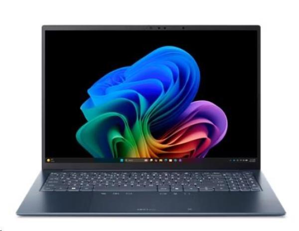 ACER NTB Swift Edge 16 AI (SFE16-I51-92L1), Ultra 9 386H, 16"WQXGA+, 32GB, 1TB SSD, Intel Graphics, W11H, Blue2