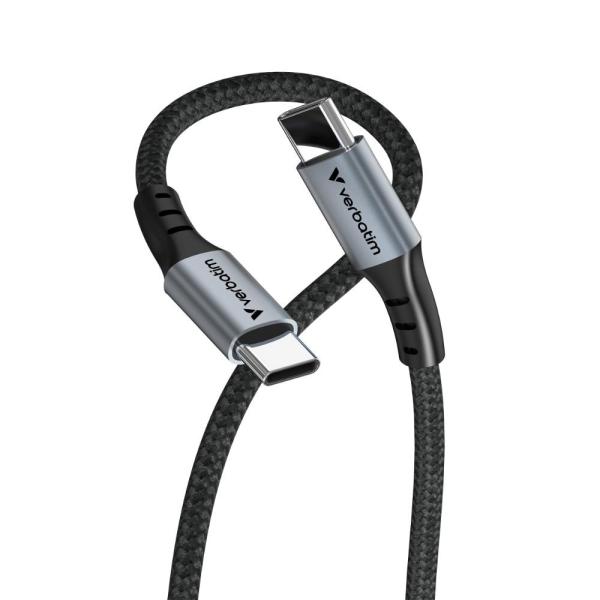 VERBATIM Kabel USB-C Sync & Charge,  100W,  120cm