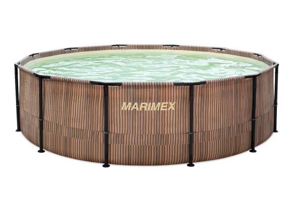 Marimex Florida bazén 4, 57x1, 32 m se zabudovaným skimmerem - motiv TEAK