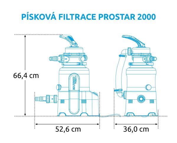 Marimex ProStar 2000 písková filtrace3