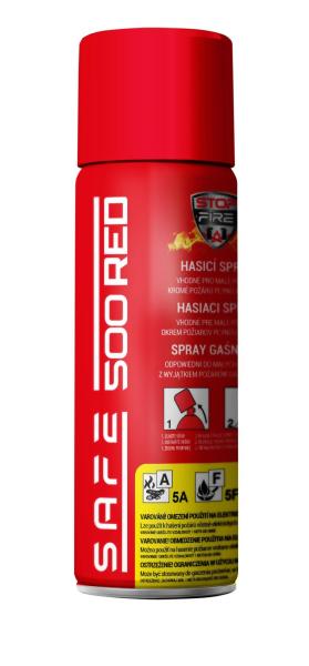 Safe Hasicí sprej 500 RED