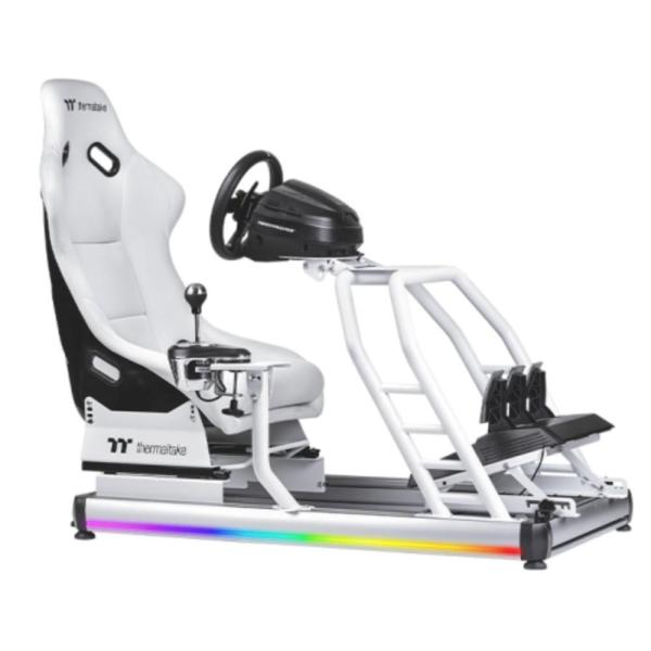 THERMALTAKE Závodní kokpit GR500 Racing Simulator Cockpit,  Bílá2