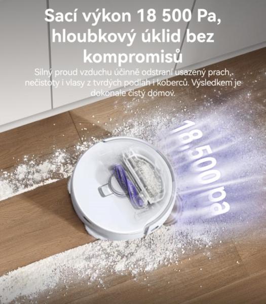 Narwal Freo Z10 Pro white - AI robotický vysavač s rotačním mopem a samočistící stanicí2