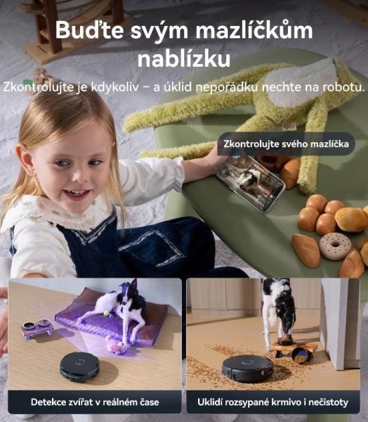 Narwal Flow2 compact station - AI robotický vysavač s pásovým mopem a samočistící stanicí s napojením na odpad10
