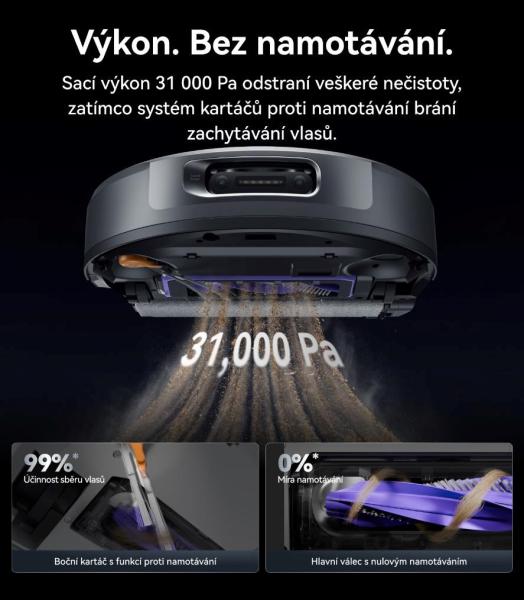 Narwal Flow2 compact station - AI robotický vysavač s pásovým mopem a samočistící stanicí s napojením na odpad1