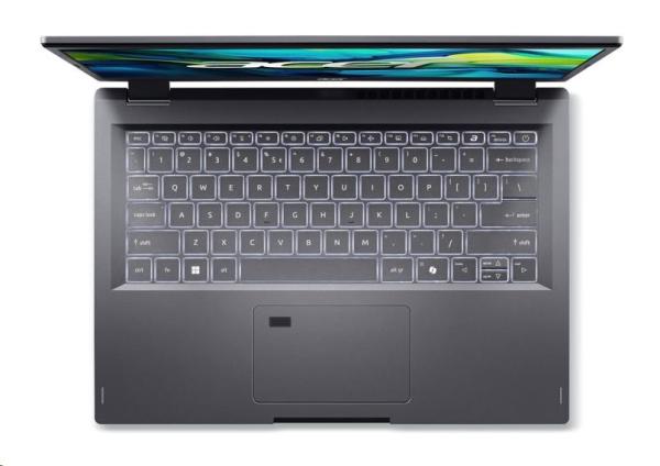 ACER NTB Aspire 14 (A14-51M-33LA), Core 3 100U, 14"WUXGA, 16GB, 512GB SSD, Intel Graphics, W11H, Gray4