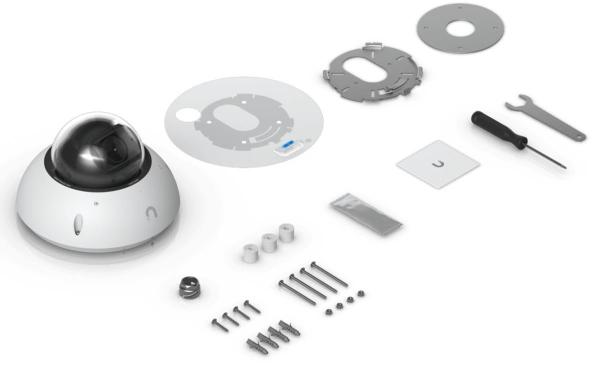 UBNT G6 Pro Dome - 8MP IP Kamera,  Bílá8