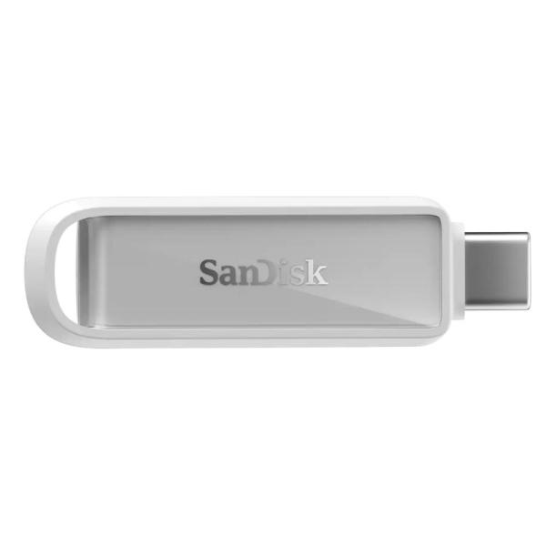 SanDisk Flash Disk 128GB iXpand Phone Drive USB-C,  bílá