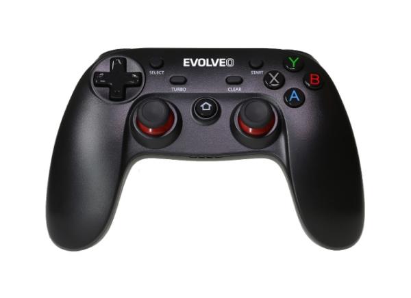 EVOLVEO Fighter F1,  bezdrátový gamepad pro PC,  PlayStation 3,  Android box/ smartphone Retail