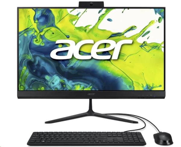 Acer Aspire/ C24-2G_UUBR57430U_65W/ 23, 8"/ FHD/ R5-7430U/ 8GB/ 512GB/ AMD int/ W11P/ Čierna/ 2R