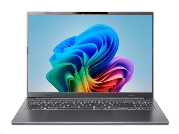Acer Aspire 16 AI/ A16-I71M-75KD/ U7-355/ 16"/ WUXGA/ 16GB/ 512GB/ Intel int/ W11H/ Gray/ 2R