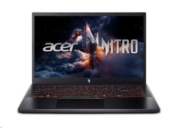 Acer Nitro V 15/ ANV15-52-73XE/ 7-240H/ 15, 6"/ FHD/ 16GB/ 512GB/ RTX 5060/ Linux/ Black/ 2R