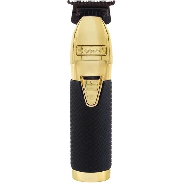 BaByliss PRO FX7870GBPE konturovací zastřihovač Black/ Gold,  DLC T-čepel,  EDM motor,  Li-Ion 120 min