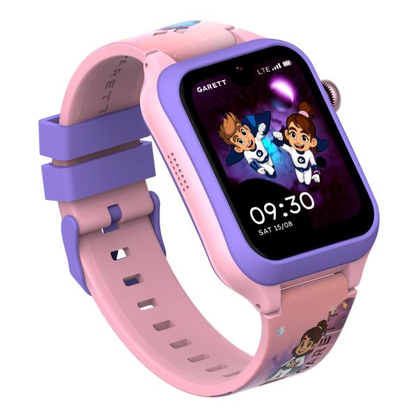 BAZAR - Garett Smartwatch Kids ESSA 2 AI 4G Pink - Poškozený obal (Komplet)6