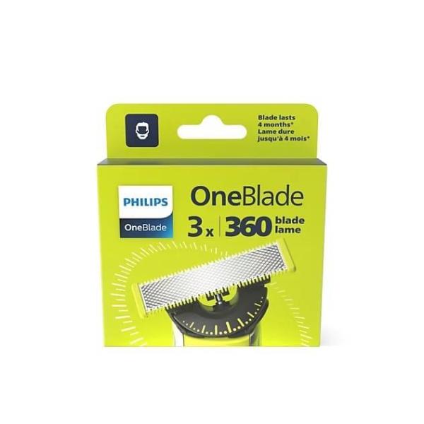 Philips OneBlade 360 QP430/ 50 Náhradní břity 3ks3