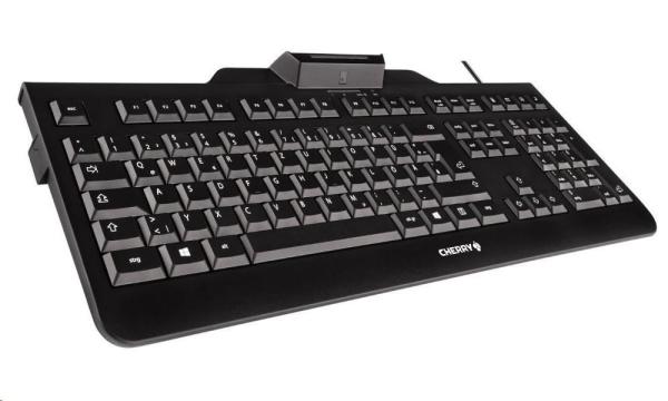 CHERRY klávesnice se čtečkou karet KC 1000 SC/  USB/  ISO 7816 podporované karty/  černá/  CZ layout1