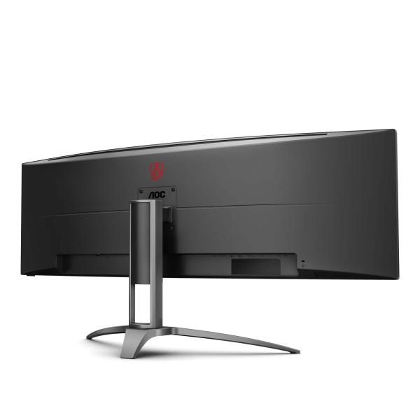 AOC MT VA LCD WLED 48.8" AG493UCX2 - VA panel,  165Hz,  5120x1440,  3xHDMI, DP,  USB-C,  USB 3.1,  repro,  nast. vyska,  zakriven3