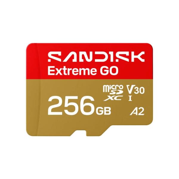 SanDisk micro SDXC karta 256GB Extreme GO (240 MB/ s ,  UHS-I U3 V30)