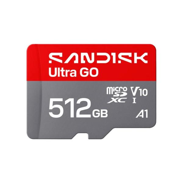 SanDisk MicroSDXC karta 512GB ULTRA GO(190MB/ s,  UHS-I )
